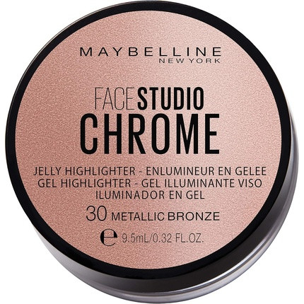 Maybelline Face Studio Chrome Jelly Highlighter Metallic Bronze 30 9.5ml