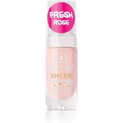 Dermacol Sheer Face Illuminator Fresh Rose 15ml