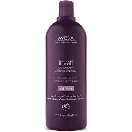 Aveda Invati Advanced Exfoliating Shampoo Rich 1000ml Lavender