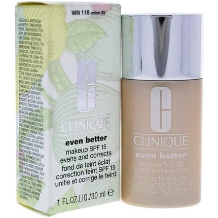 Clinique Even Better Liquid Foundation Makeup SPF15 Evens and Corrects 30ml