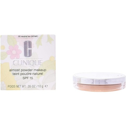 Clinique Almost Powder Makeup SPF15 02 Neutral Fair 0.35oz 10g Cream