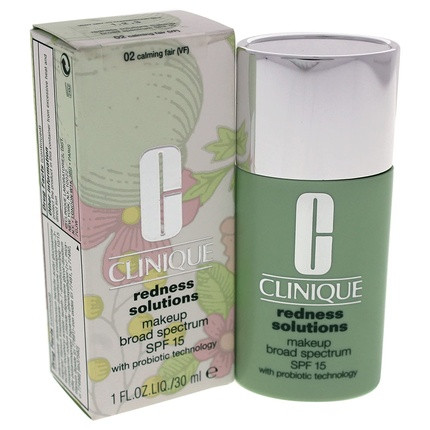 Clinique Redness Solutions SPF 15 Calming Makeup for Women Fair 1 Fl Oz