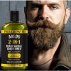 Arlo's Pro-Growth 2-in-1 Beard Wash and Conditioner Vanilla Sandalwood with Menthol 12oz