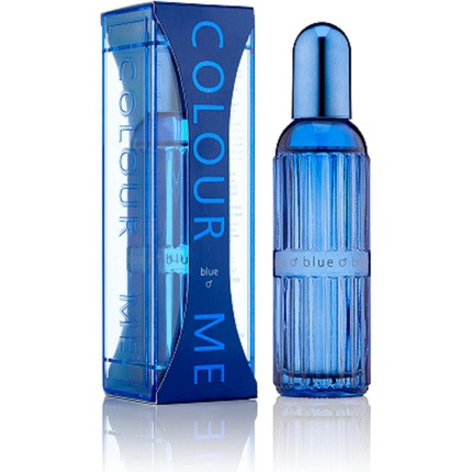 COLOUR ME Blue Perfume for Men 90ml Eau de Parfum Luxury Fragrance Mens Aftershave Long Lasting by Milton-Lloyd