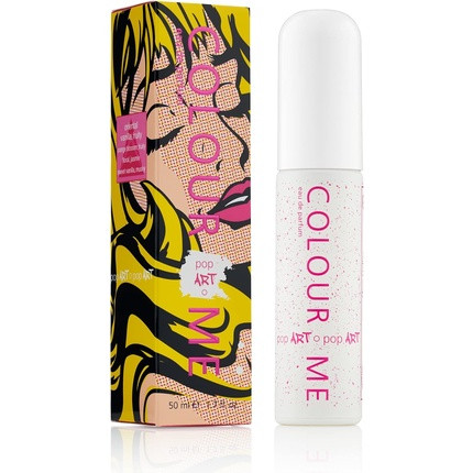 COLOUR ME Pop Art Fragrance for Women 50ml Eau de Parfum Natural Fresh Floral