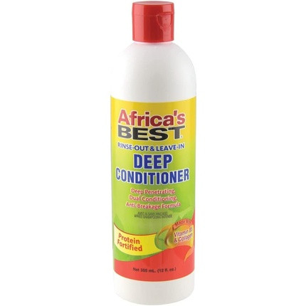 Africa's Best Deep Conditioner and Leave In Conditioner for Afro Hair Care 356ml