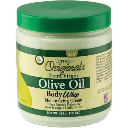 Ultimate Organic Olive Oil Body Whip Moist Cream Jar 426g