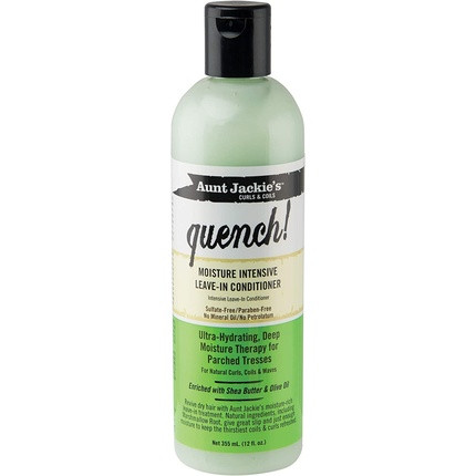 Aunt Jackie's Quench Moisture Intensive Leave In Conditioner 355ml