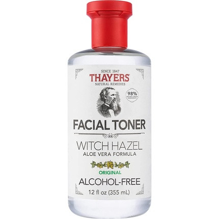 THAYERS Alcohol-Free Original Witch Hazel Facial Toner with Aloe Vera Formula 12 Fl Oz