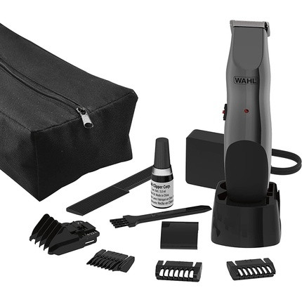 WAHL Groomsman Rechargeable Beard Trimmer with Precision Blade for Long and Short Beards, Body, Nose, and Ears - Corded and Cordless