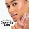 Physicians Formula Mineral Wear Diamond Filler Cheek and Lip Color Lip and Cheek Tint with Serum-to-Cream Multi-Use Plumping Formula Enriched with Vitamin E Brilliant Peach