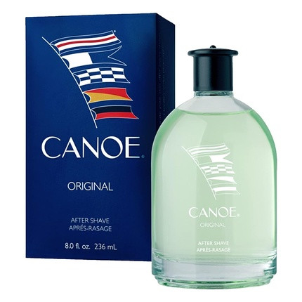 CANOE Aftershave Splash for Men by DANA Geranium 8 Fl Oz