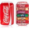 Lip Smacker Coca-Cola Collection Gift Set with Coca-Cola Sleep Mask Fanta and Sprite Flavoured Lip Balms Assorted Authentic Coca Cola-Flavoured Lip Balm with Red Sleep Mask Travel Set 2023 Version Tin Collection