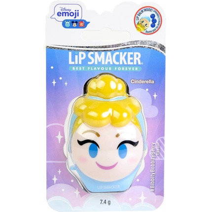 Lip Smacker Disney Emoji Flip Balms Collection Cinderella Lip Balm for Kids Berry Flavour