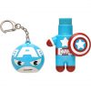 Lip Smacker Marvel Collection Captain America Flavored Lip Balm for Kids with Keychain