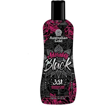 Australian Gold Adorably Black 35x Bronzing Solarium Tanning Lotion