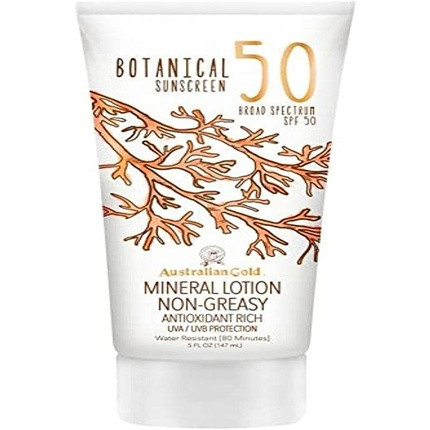 Australian Gold Botanical Mineral Lotion SPF 50 Sunscreen 147ml