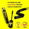 wet n wild Big Poppa Mascara Intensive Volumizing Formula with Castor Oil - Blackest Black