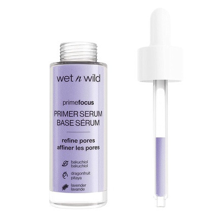 Wet n Wild Prime Focus Primer Serum for Flawless and Long-Lasting Makeup with Moisturizing Formula Natural Finish