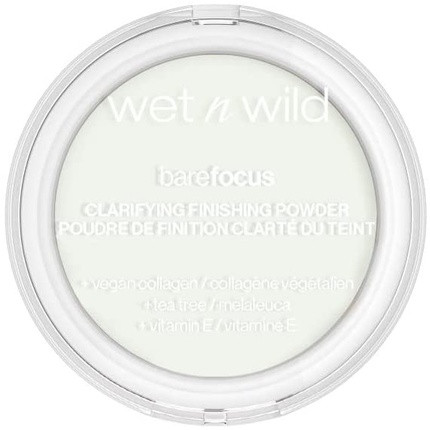 Wet n Wild Bare Focus Clarifying and Finishing Powder with Hyaluronic Acid and Vitamin E for All Skin Tones