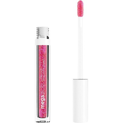 Wet n Wild Mega Slicks Lip Gloss Extra-Shiny with Hyaluronic Acid and Vegan Collagen Crushed Grapes