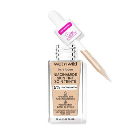 Wet n Wild Bare Focus Niacinamide Skin Tint Light Medium Sand