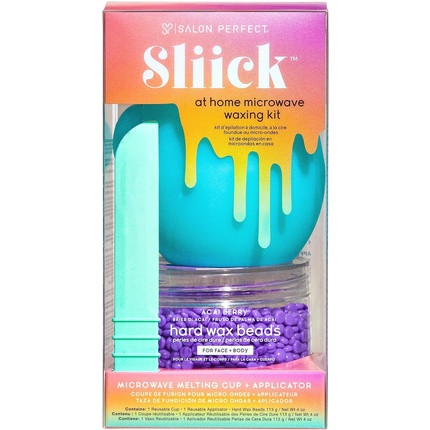 Sliick At Home Waxing Kit Cup Spatula and Wax 113g