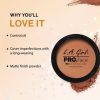 LA Girl Pro Face Powder GPP614 Chestnut with Free Nail Polish