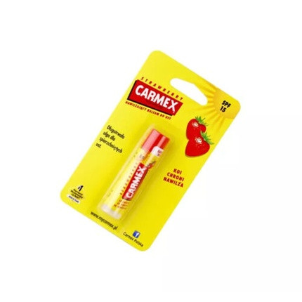 Carmex Moisturizing Lip Balm Stick Strawberry 4.25g