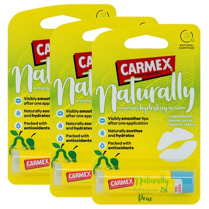 Carmex Naturally Pear Lip Balm – 4.25g