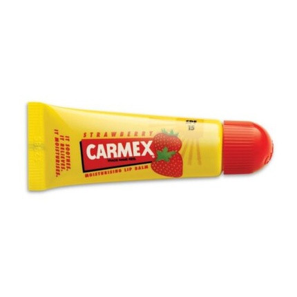 Carmex Strawberry Lip Balm in Tube 10g