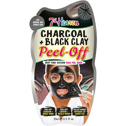 7th Heaven Charcoal Black Clay Peel-Off 10ml