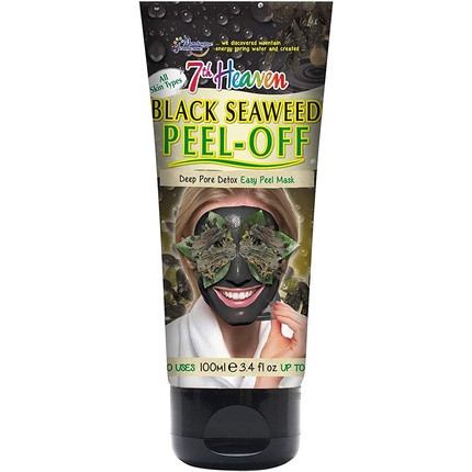 7th Heaven Black Seaweed Peel Off Face Mask 100ml Tube