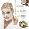 7th Heaven Coconut and Clay Easy Peel-Off Face Mask to Hydrate and Nourish Skin