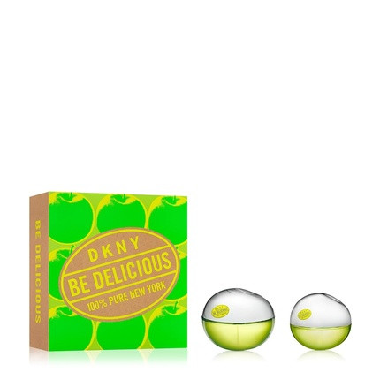 DKNY Be Delicious Eau de Parfum 2 Piece Gift Set For Women - Perfume Spray 3.4 Fl. Oz. & 1.0 Fl. Oz.