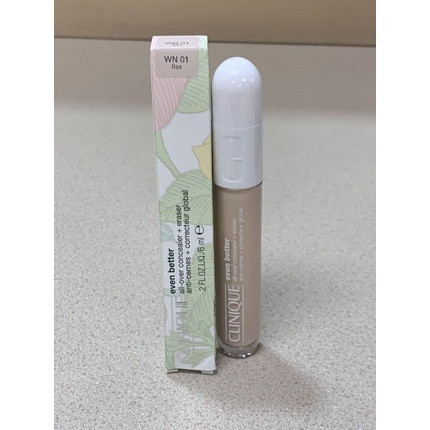 Clinique Even Better Concealer+Eraser WN01 Flax Full Size - New in Box!