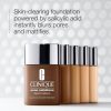 Clinique Acne Solutions Liquid Foundation Makeup With Salicylic Acid Medium Coverage Natural Matte Finish 1 Fl Oz