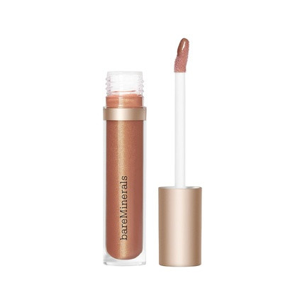 bareMinerals Mineralist Lip Gloss-Balm Hydrating Lip Gloss + Balm Hybrid Sheer Glossy Lip Balm No Stickiness Improves Lip Smoothness Vegan Full Size Warmth