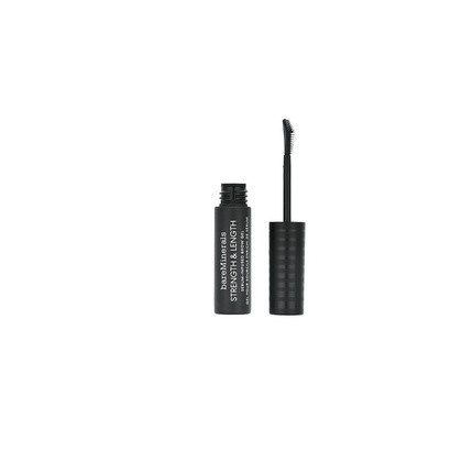 bareMinerals Strength & Length Serum-Infused Brow Gel with Plant-Based Strengthening Serum Vegan Chestnut