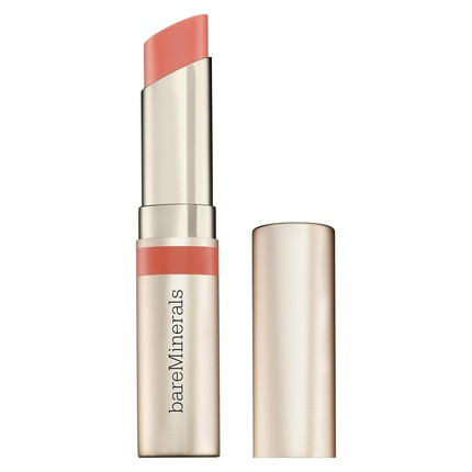 bareMinerals Dewy Lip Gloss Balm Hydrating Lip Gloss Tinted Lip Balm Hybrid Shine Finish 24 Hour Hydration For Soft Smooth Lips Non Sticky Vegan Hope