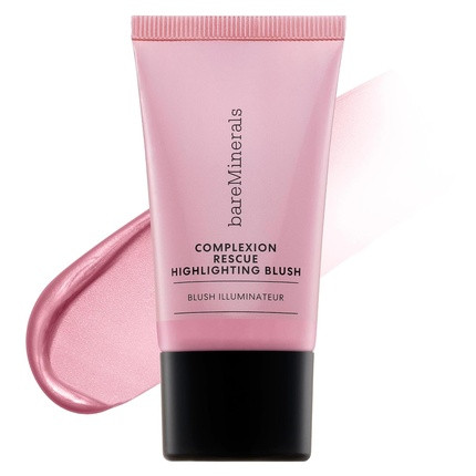 bareMinerals Complexion Rescue Highlighting Liquid Blush Vegan Mauve Glow 0.5 Ounce