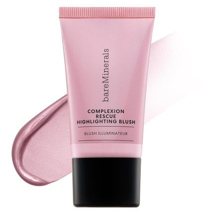 bareMinerals Complexion Rescue Highlighting Liquid Blush Vegan Rose Glow 0.5 Ounce