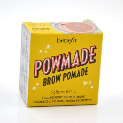 Benefit POWmade Waterproof Full Pigment Brow Pomade 4.5 Neutral Deep Brown0.17oz