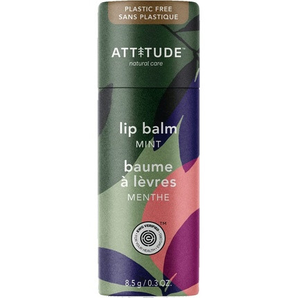 ATTITUDE Plastic-Free Mint Lip Balm 8.5g