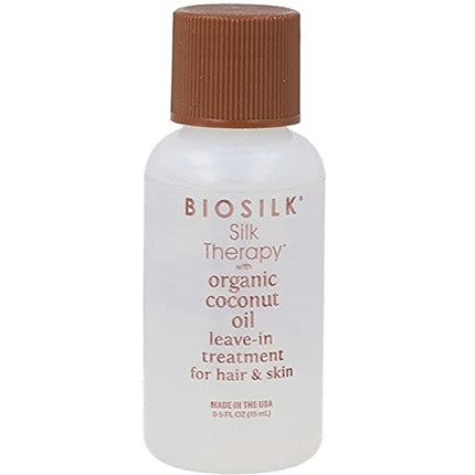 BioSilk Organic Coconut Oil 0.5oz