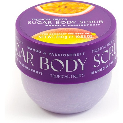 Tropical Fruits Gentle Exfoliating Sugar Body Scrub Mango and Passionfruit 310g