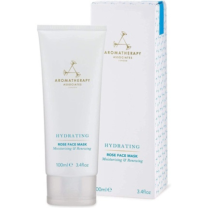 Aromatherapy Associates Hydrating Rose Face Mask with Aloe Vera, Sodium Hyaluronate and Rose Water 100ml