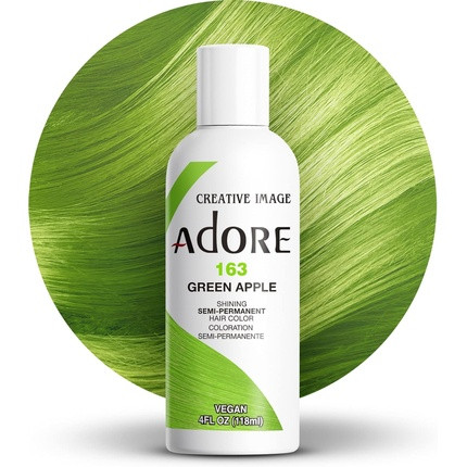 Adore Shining Semi-Permanent Hair Color Green Apple 163 118ml