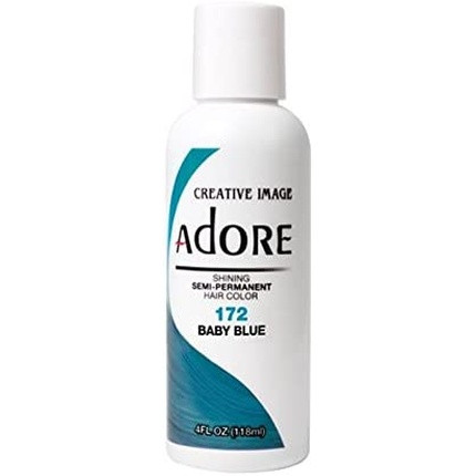 Adore Shining Semi Permanent Hair Colour 172 Baby Blue