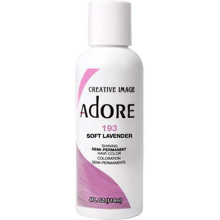 Adore Shining Semi Permanent Hair Colour 193 Soft Lavender